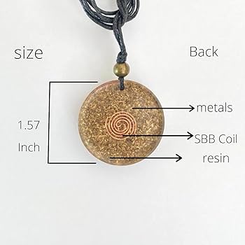 Amazon.com: Orgone Necklace, Protection, Symbol Flower of